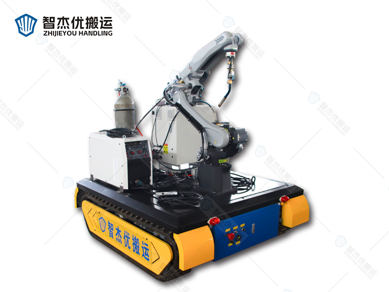 智杰優(yōu)搬運(yùn)又有新突破，智能電焊機(jī)器人新品發(fā)布！