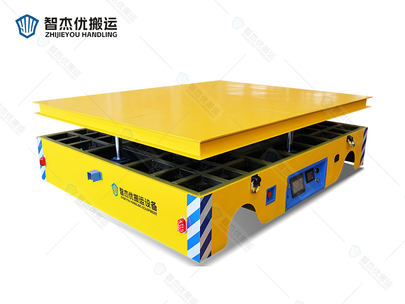 10噸液壓升降全向無(wú)軌車(chē)