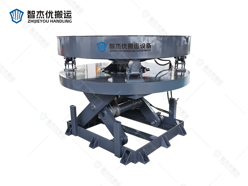 15T 升降式電動軌道轉盤